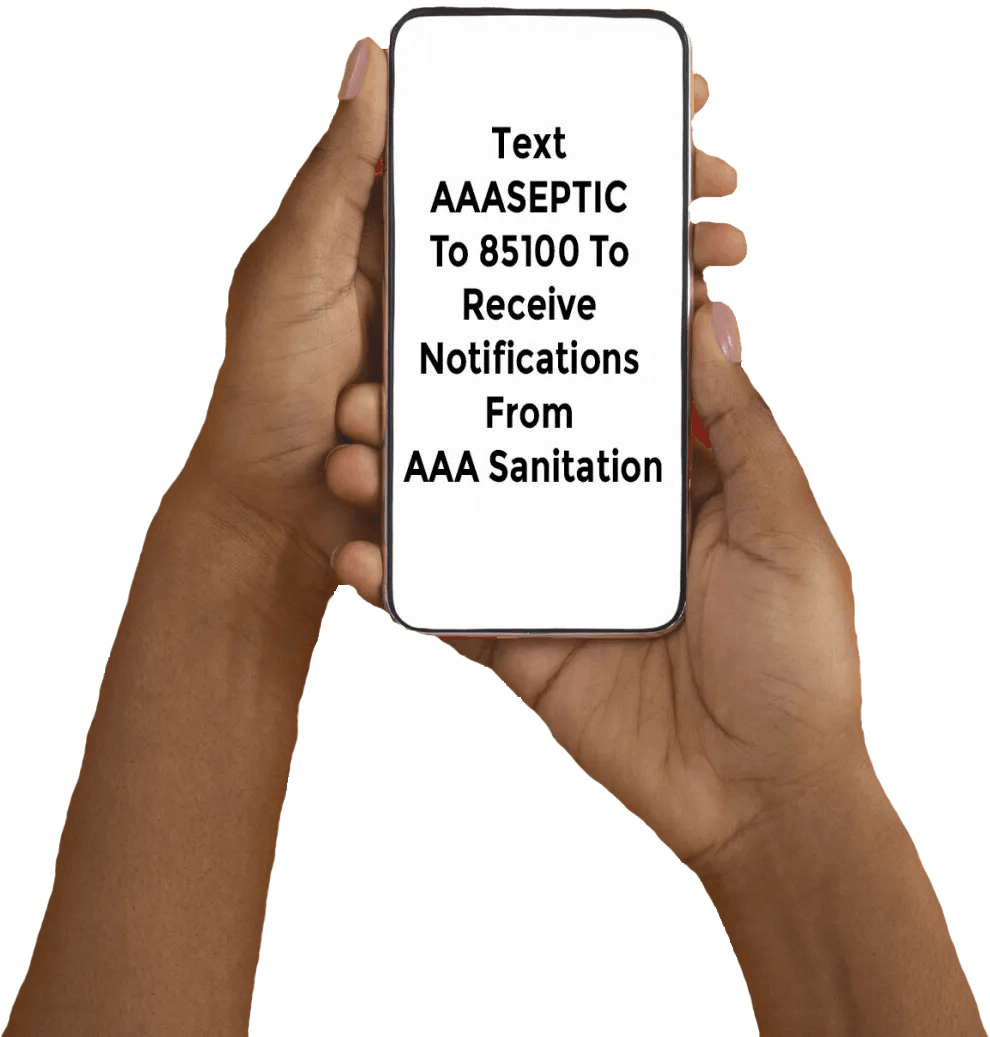 AAA Sanitation Phone Advertisement Poster — Athens, MI — AAA Sanitation