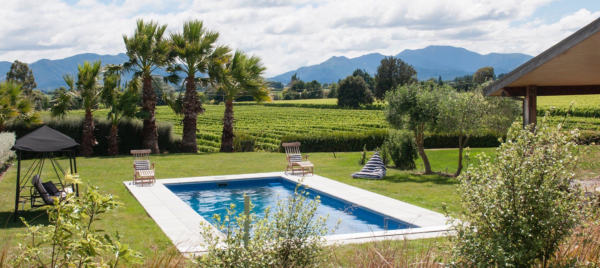 Montgomery's Vineyard Homestay Accommodation in Blenheim, Marlborough, New Zealand