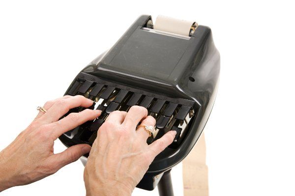 Court reporting stenograph
