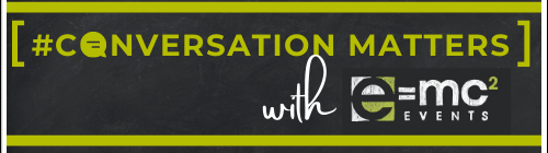A blackboard with the words conversation matters written on it
