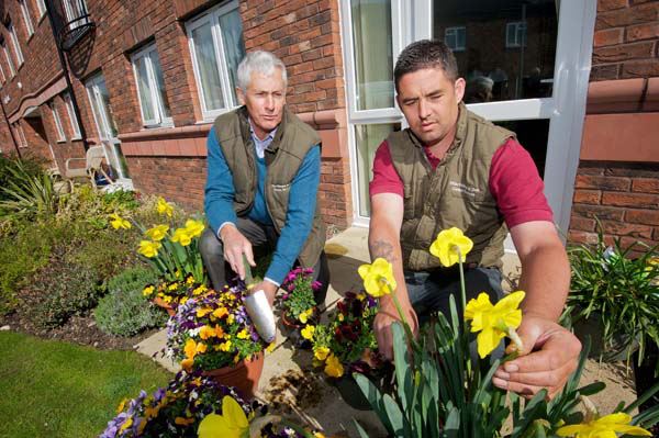 gardeners at work
