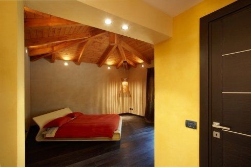 Impianto di illuminazione in camera da letto