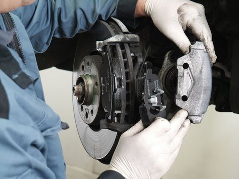 Brake servicing