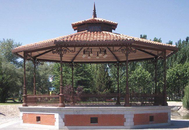 kiosco abierto prefabricado