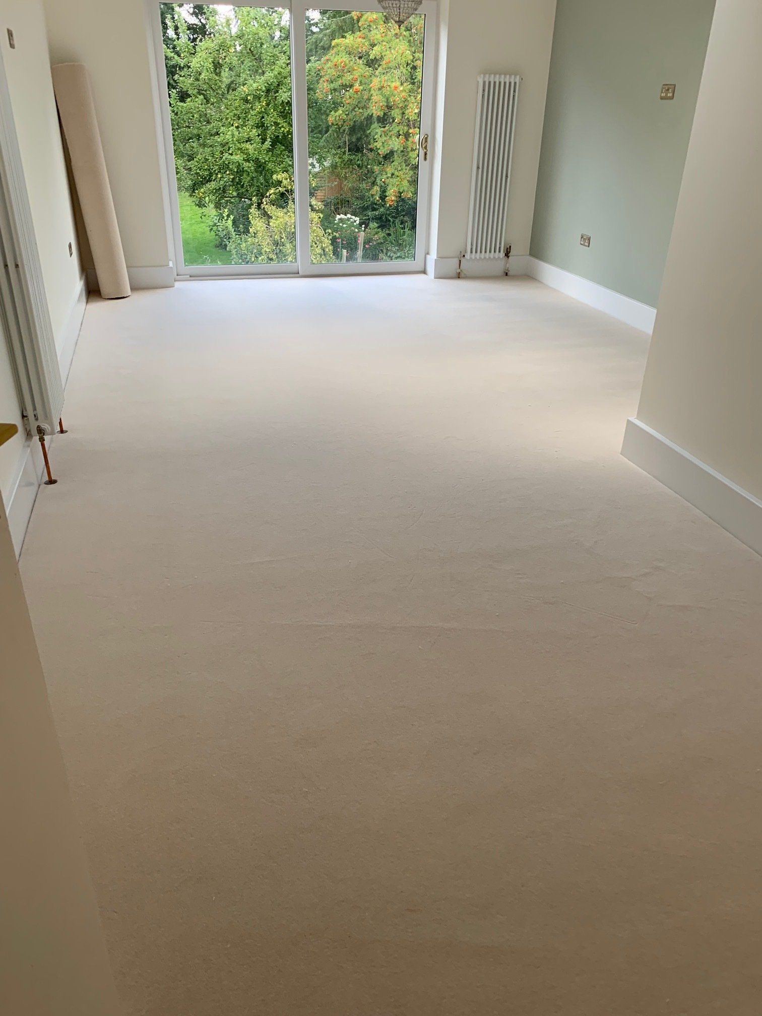 cream colour carpet