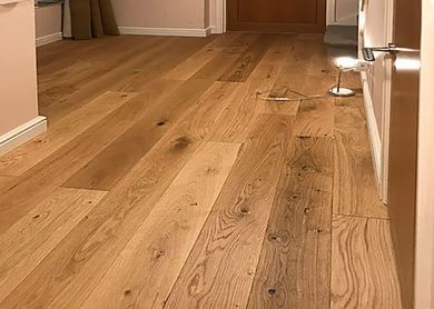 Laminate wood flooring hall