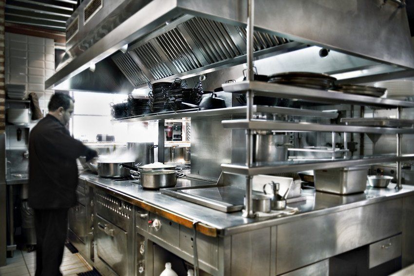 Catering equipment installation