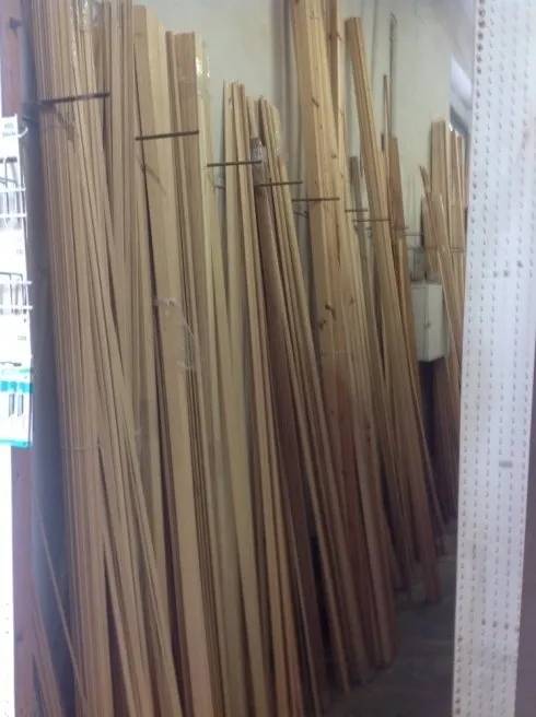 fustelle in legno