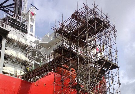 warehouse scaffolding