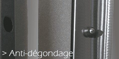 Zoom gonds porte de garage autoportée Wedoor