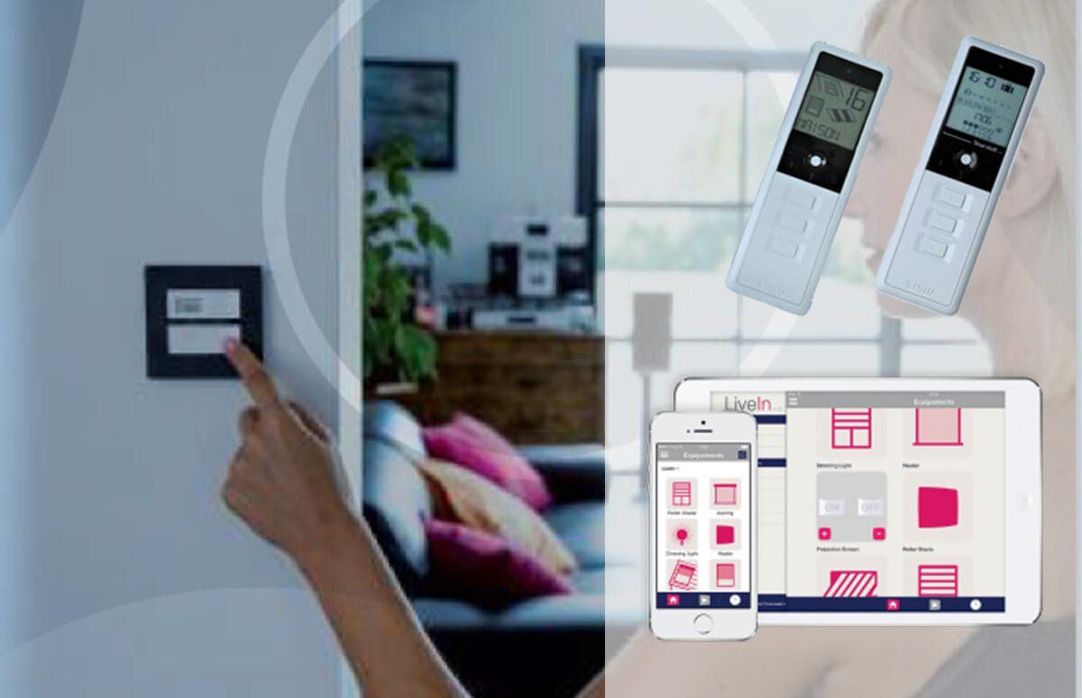 Volets roulants : commande smartphone et tablette