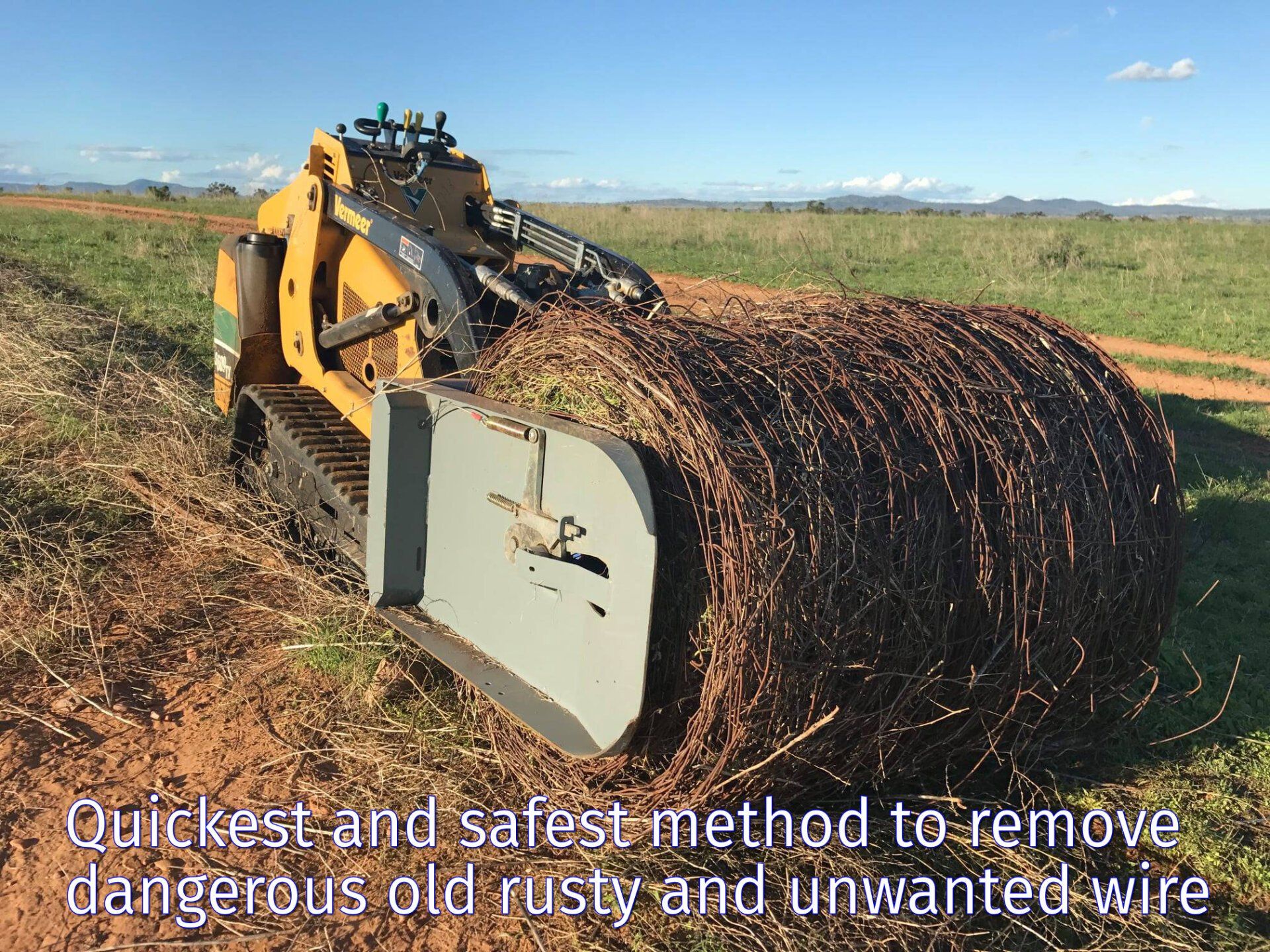 Safely remove unwanted wire and quickly