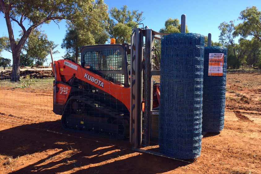 quick fence equipment