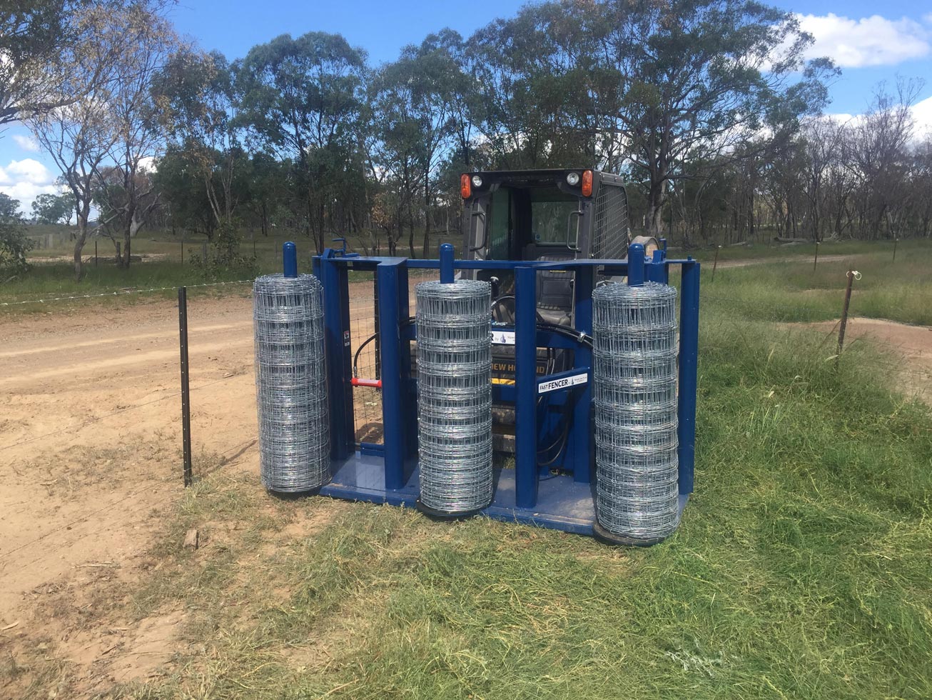 quick fence equipment