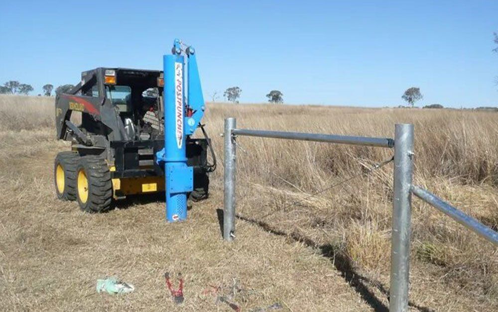 PostPuncher suits skid steers