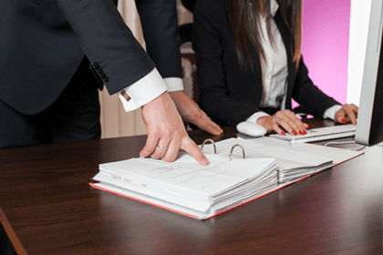 detailed preparation of documents and returns
