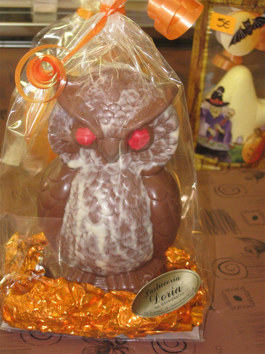 gufo al cioccolato