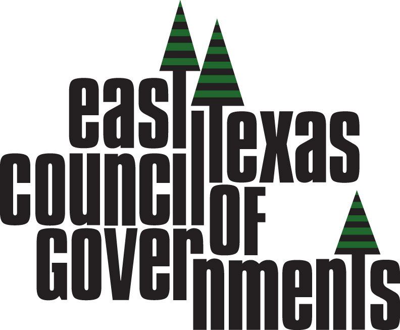 The logo for the east texas council of governments