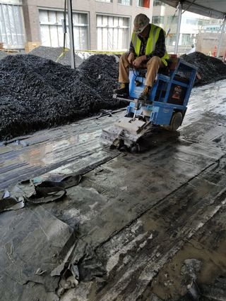 machine that performs diamond grinding in Oregon City, OR