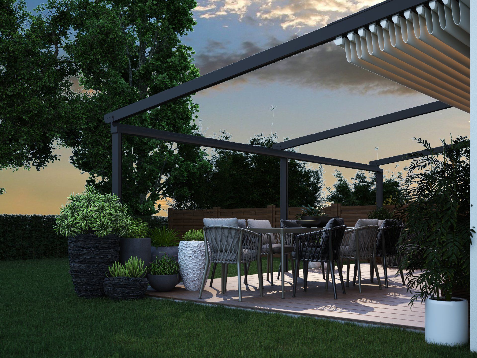 Glass or Aluminium Veranda