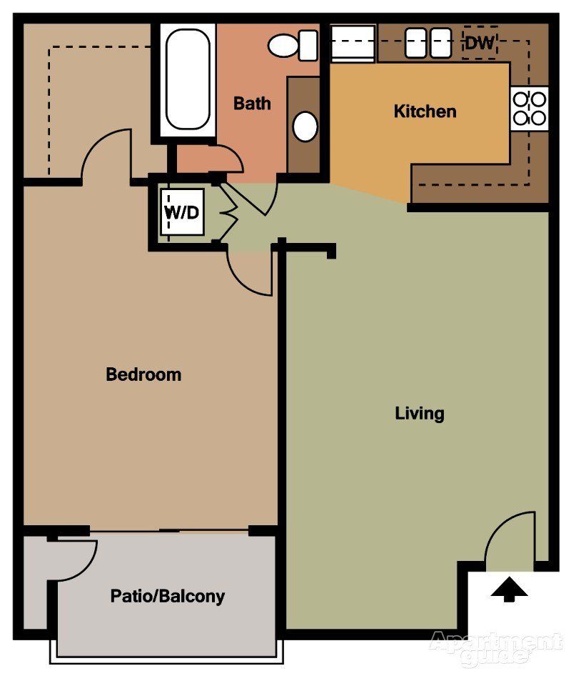 1 bedroom