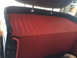 Red Leather Lining