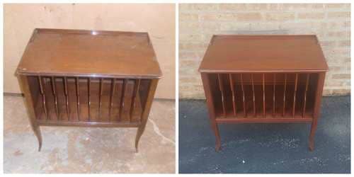 Book Nightstand — Wood Finishing in Addison, IL