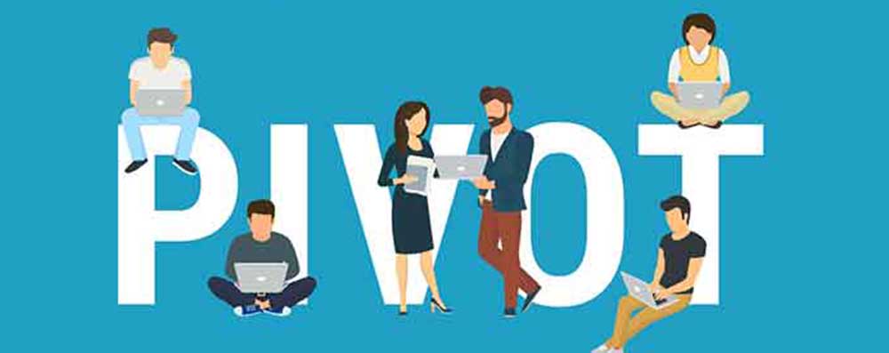 Pivoting business can lead to better product offerings Pivoting business can lead to better product offerings