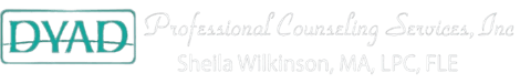 A logo for dyad professional counseling services