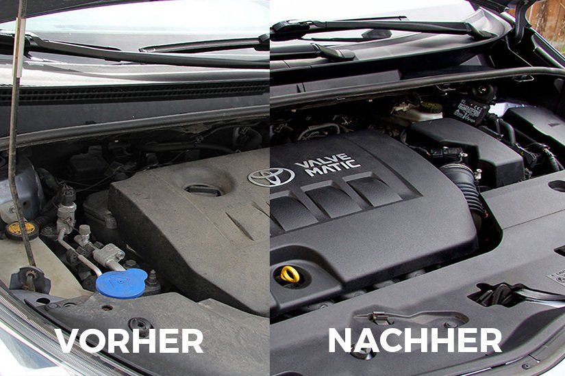 Autoreinigung Motor