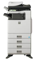 Sharp 40 ppm Workgroup Laser Printer Model MXC402SC