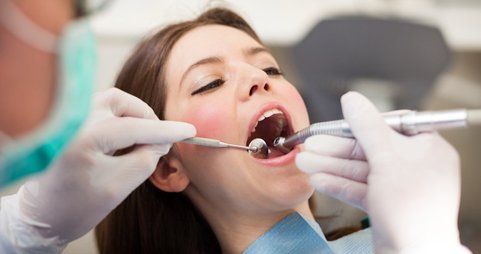 dentist at work