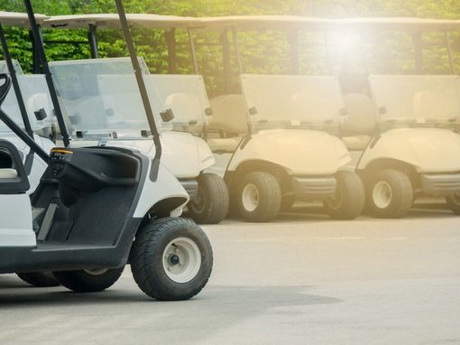 Custom Golf Cart — White Golf Carts in Surfside Beach, SC Custom Golf Cart — White Golf Carts in Surfside Beach, SC