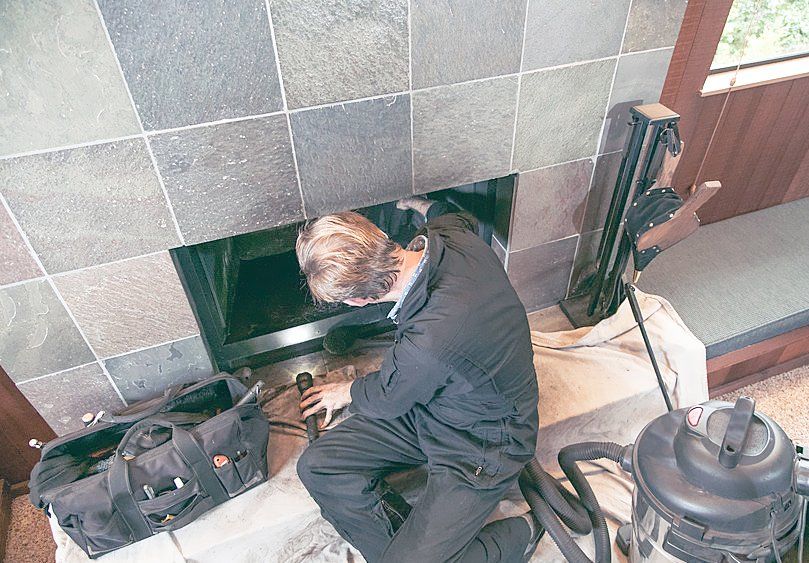 chimney sweeping