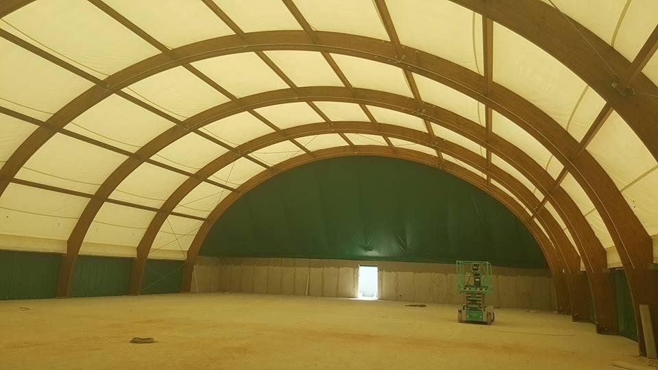 tensostruttura in legno