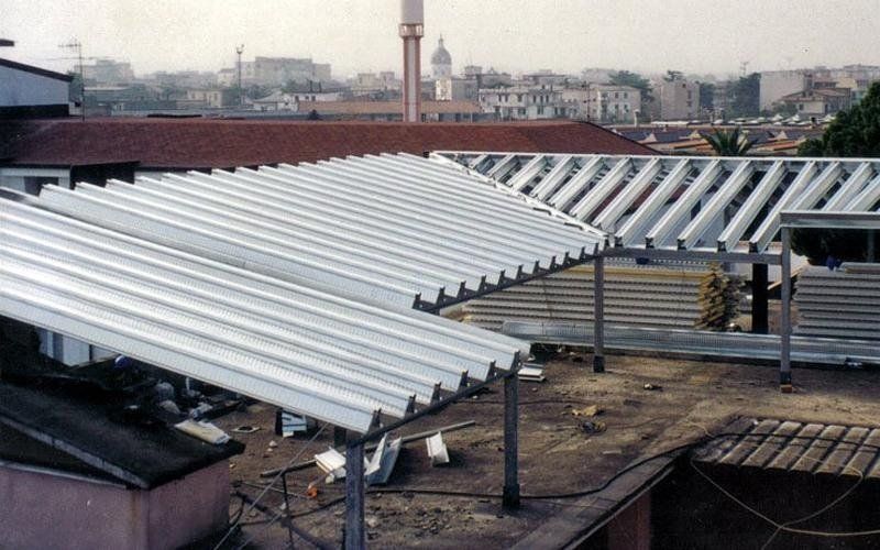 copertura in lamiera