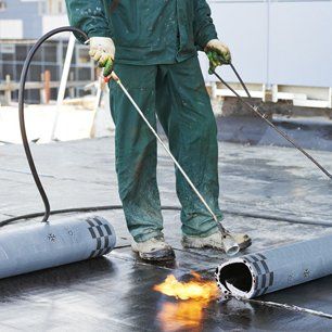 flat roof installation