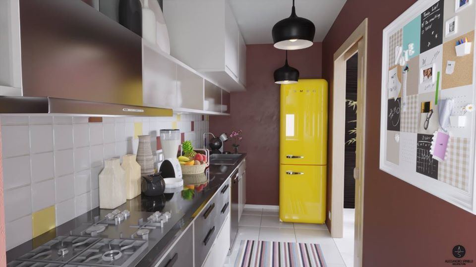 cucina di immobile in vendita