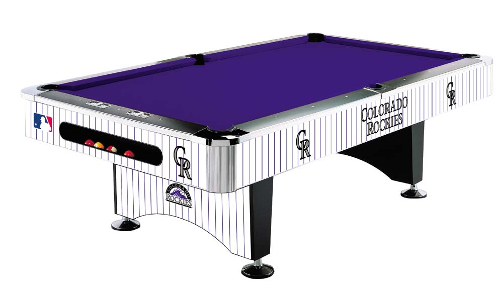 MLB Colorado Rockies Pool Table