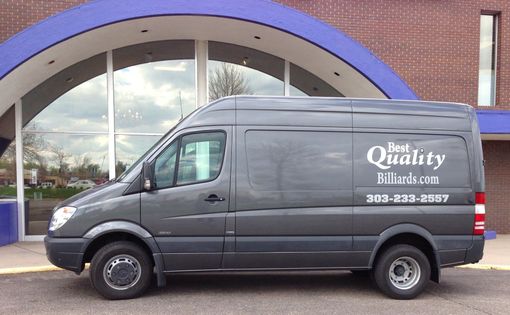 Best Quality Billiards Service Van