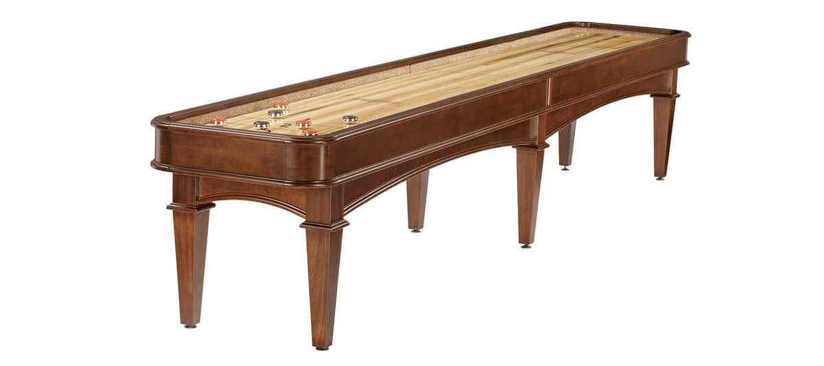 Brunswick Gunnison Shuffleboard Table Available at Best Quality Billiards
