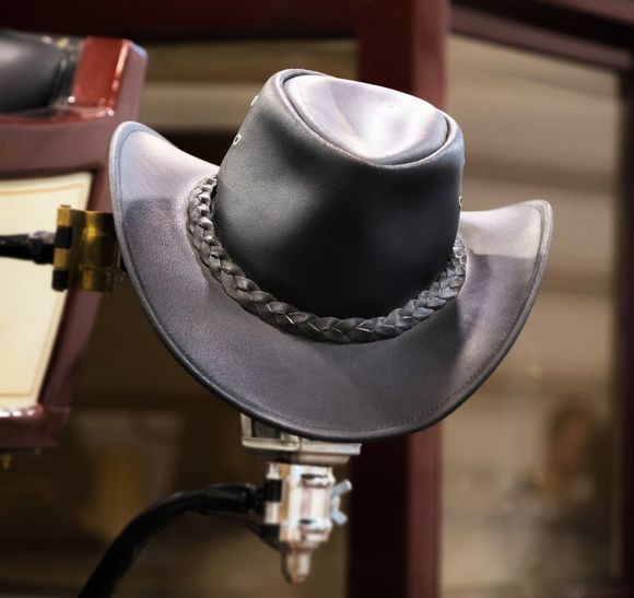 Black Leather Hat — Galesburg, MI — The Western Breed Black Leather Hat — Galesburg, MI — The Western Breed