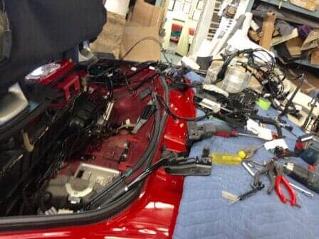 Electric wires — Customized upholstery services in Moorestown, NJ