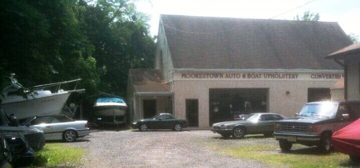 Parking lot — customized upholstery services in Moorestown, NJ