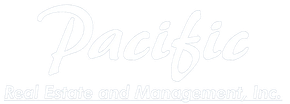 Pacific Real Estate and Management, Inc. logo white