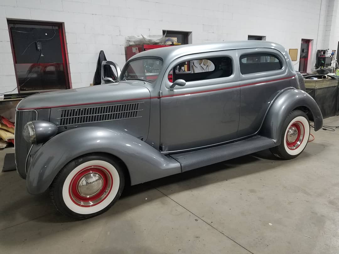 Classic Car Upholstery — Installation Of Upholstery On Classic Car in Rogers, MN