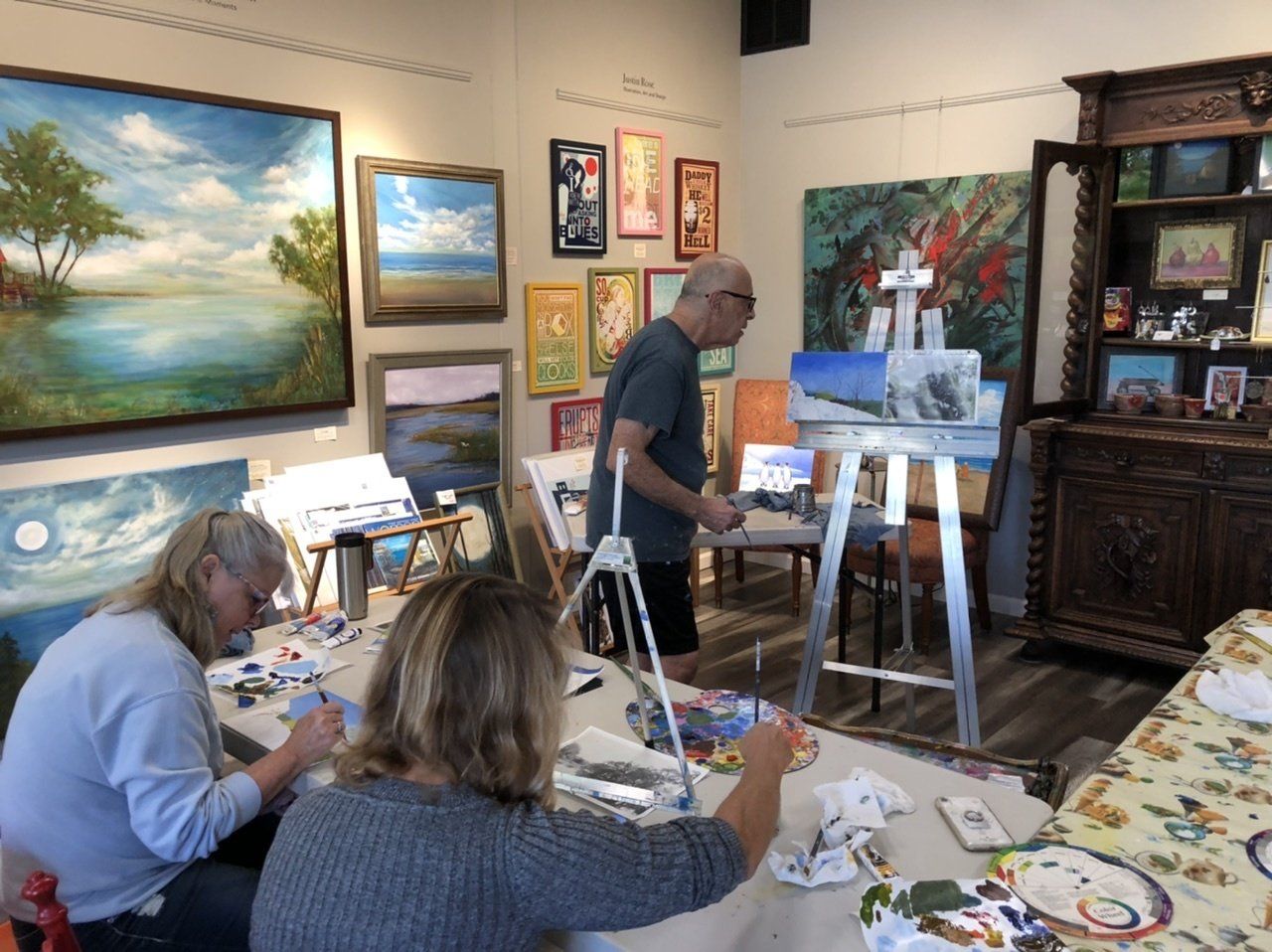 The Story of The Conn-Artist Studio and Gallery