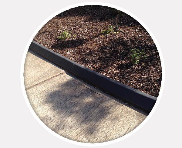edge 2 edge kerbing concrete for simple edging
