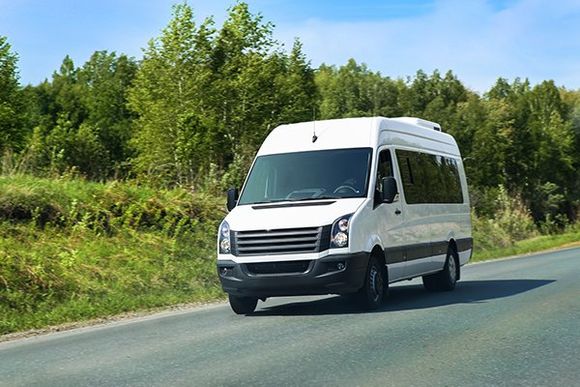 Minibus on Highway — Akron, OH — CYC Transportation Minibus on Highway — Akron, OH — CYC Transportation