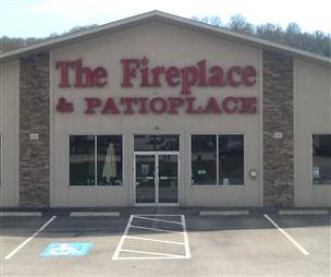 A store front for the fireplace and patioplace